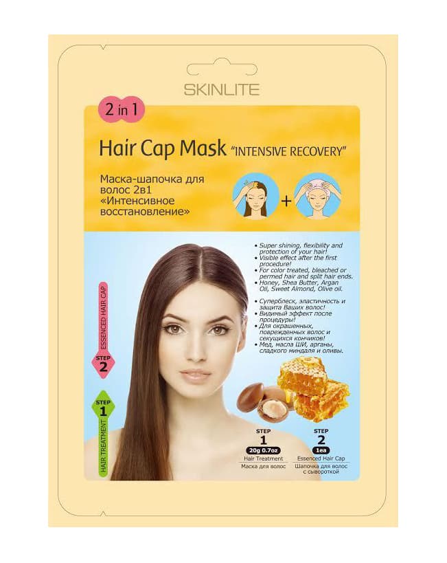 

Hair Cap Mask Маска-Шапочка Для Волос 2В1 Интенсивное Восстановление 20 Г