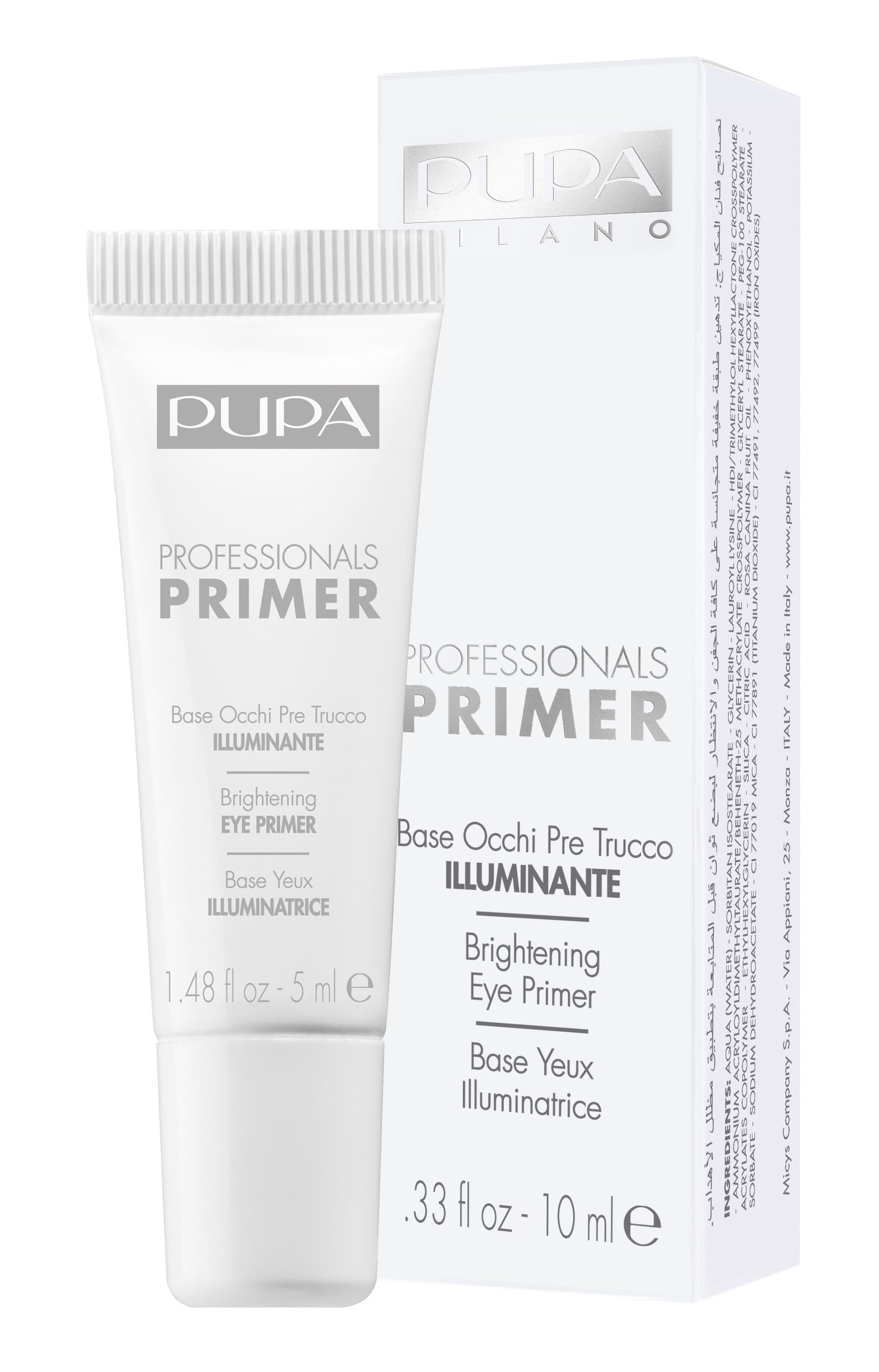 PROFESSIONALS PRIMER BRIGHTENING EYE PRIMER Основа для век № 001