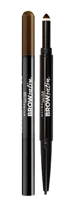 BROW SATIN Тени-карандаши для бровей № 04 темно-коричневый