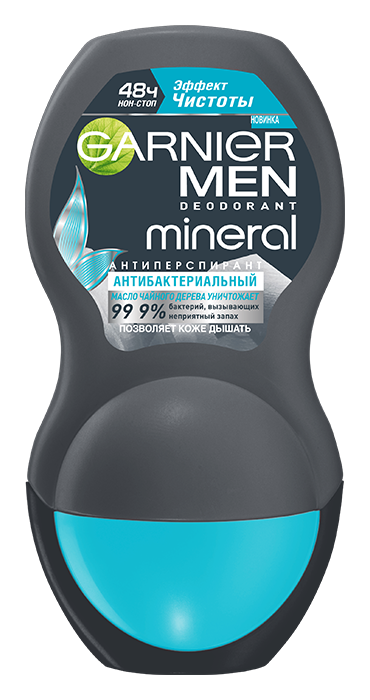 MEN Дeо-ролик MINERAL Эффект Чистоты 50 мл