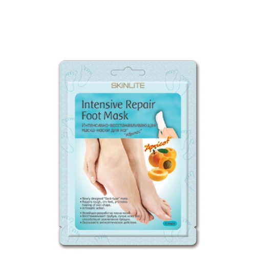 INTENSIVE REPAIR FOOT MASK Интенсивно-восстанавливающая маска-носки для ног Абрикос
