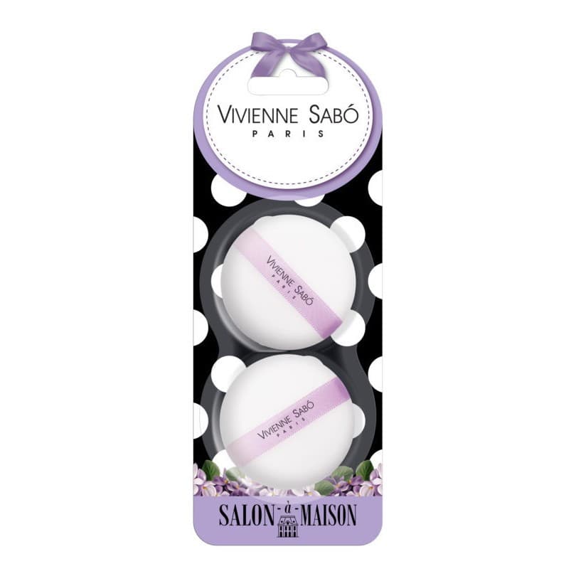 

Salon-A-Maison Набор Велюровых Спонжей Для Макияжа 2 Шт