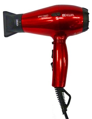 Фен SPECTRUM Compact 03-109 красный ионизация 2 насадки 2100 W