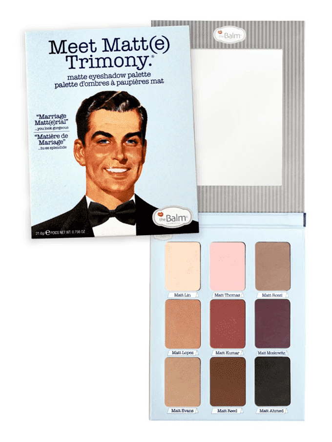 Meet Matte Trimony Палетка Теней