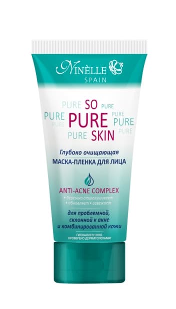

So Pure Skin Маска-Пленка Для Лица Глубоко Очищающая 75 Мл