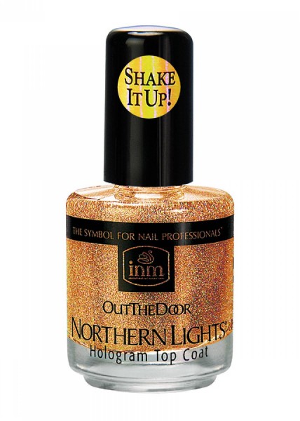 NORTHERN LIGHTS GOLD Голографическая сушка-закрепитель лака 15 мл
