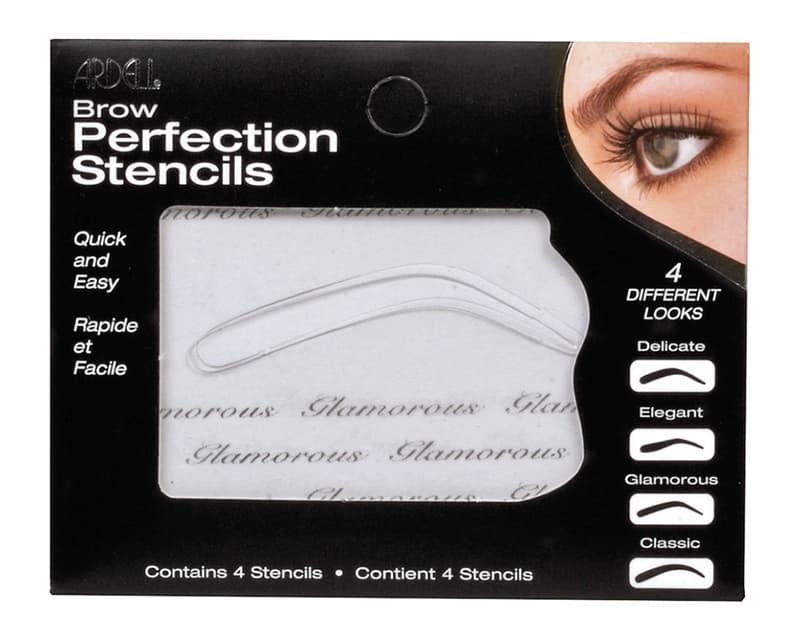 BROW PERFECTION STENCILS Трафареты для бровей 4 шт